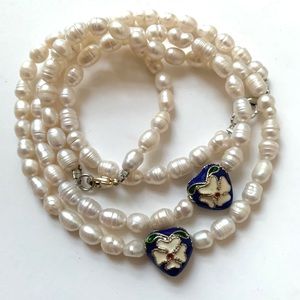 STORE CLOSING Handmade Pearl Necklaces with Vintage Charm